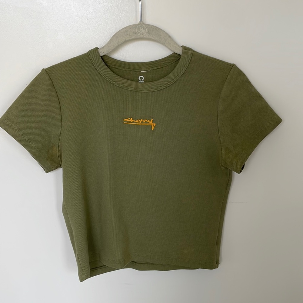 Cherry LA baby tee